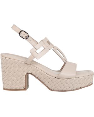 CafeNoir Sandals - Natural