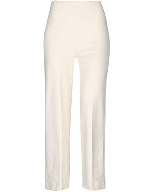 Jucca Ivory Pants Viscose, Polyamide, Elastane - White