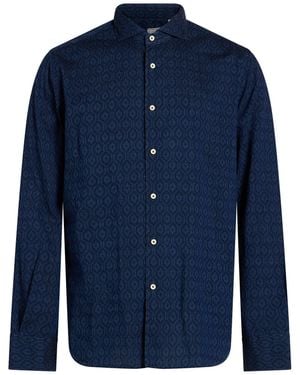 Xacus Shirt Cotton - Blue