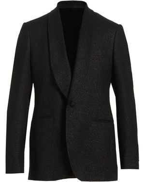 Lardini Blazer Wool, Polyamide, Polyester - Black
