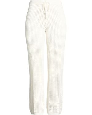 Erika Cavallini Semi Couture Trouser - White