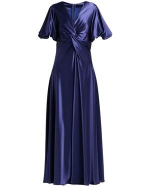Talbot Runhof Maxi-Kleid - Blau