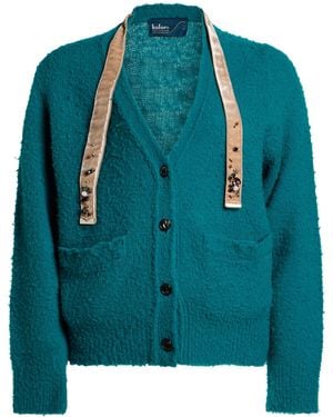 Kolor Cardigan Wool, Nylon - Blue