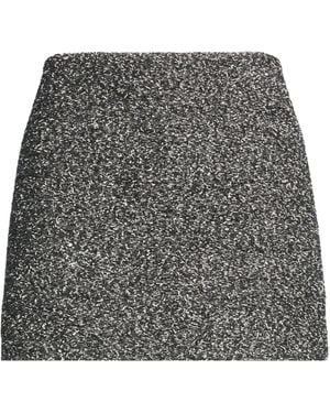 Sportmax Mini Skirt Virgin Wool, Cotton, Polyester, Polyamide - Grey