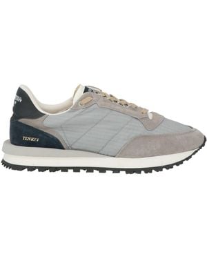 HIDNANDER Sneakers Leather, Textile Fibers - White