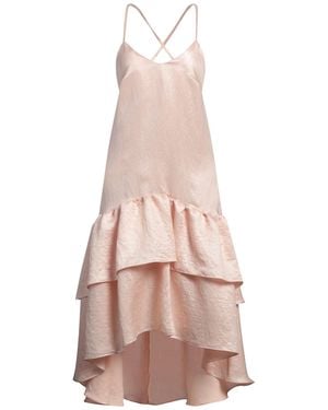 Atos Lombardini Vestido midi - Rosa