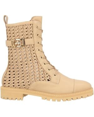 Alberta Ferretti Ankle Boots Leather - Natural