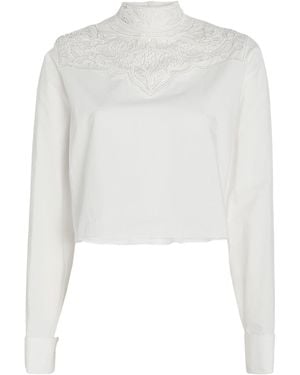 Philosophy Di Lorenzo Serafini Top Cotton - White