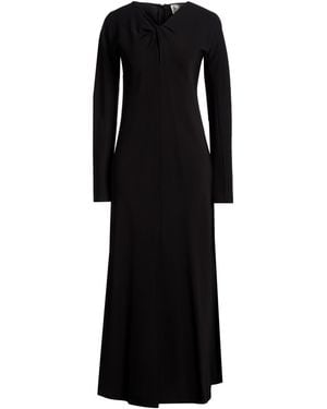 forte_forte Maxi Dress Viscose, Elastane - Black