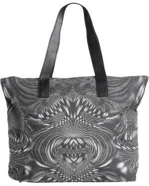 Marcelo Burlon Shoulder Bag Textile Fibers, Leather - Gray
