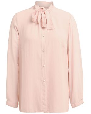 L'Autre Chose Blush Shirt Silk - Pink