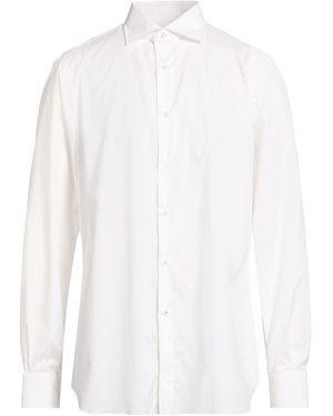 Isaia Shirt Cotton - White