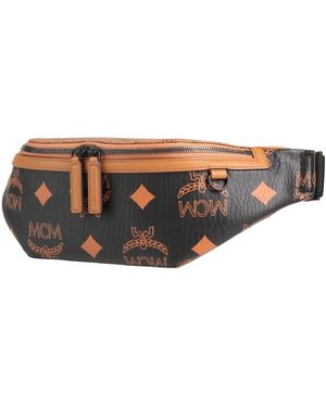 MCM Tan Belt Bag Leather - Brown