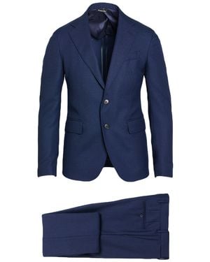 Brian Dales Suit Wool - Blue