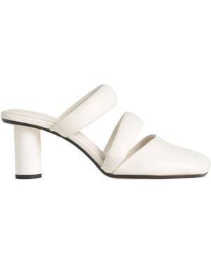 JVAM Sandals Sheepskin - White