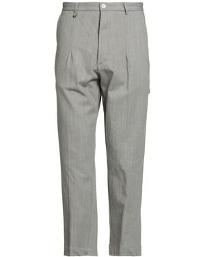 Gaelle Paris Homme Pants Cotton, Polyester, Elastane - Gray