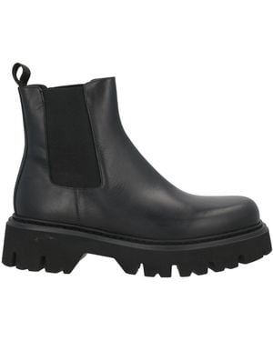 MICH SIMON Ankle Boots Calfskin - Black