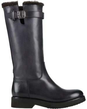 Eleventy Boot Leather - Black