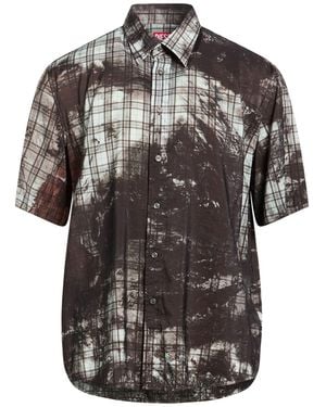DIESEL Shirts - Grey