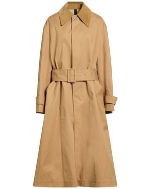 Ami Paris Overcoat & Trench Coat - Natural