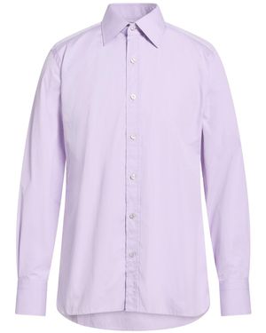Tom Ford Lilac Shirt Cotton - Purple