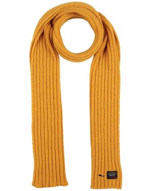 Paul & Shark Scarf Virgin Wool - Orange