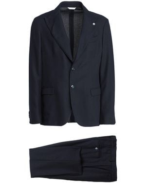 Manuel Ritz Suit Virgin Wool, Polyamide - Blue