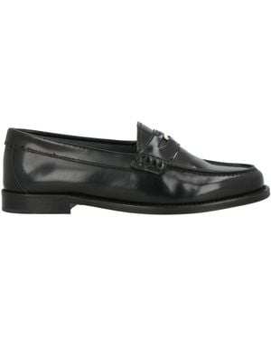 Veni Shoes Loafers Leather - Black