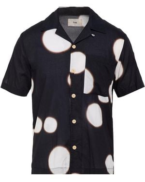 Folk Shirt Cotton - Blue
