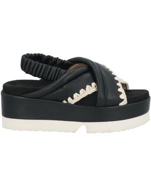 Mou Sandals - Black