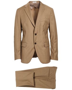 Boglioli Sand Suit Virgin Wool - Natural