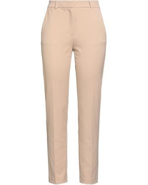 Caractere Trousers Polyester, Viscose, Elastane - Natural