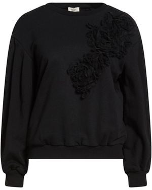 Rebel Queen Sweatshirt Cotton - Black