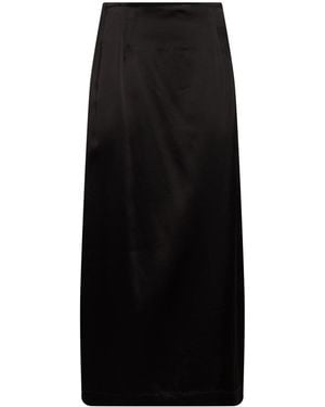 Gentry Portofino Midi Skirt - Black