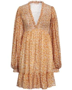 byTiMo Mini-Kleid - Natur