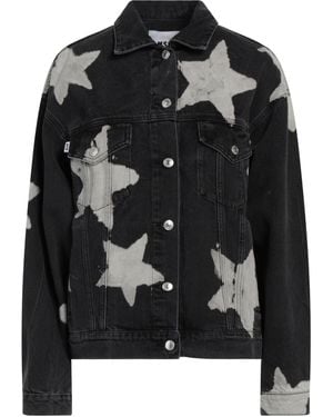 MSGM Denim Outerwear - Black
