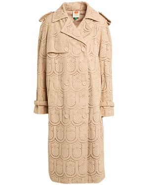 FARM Rio Overcoats & Trench Coats - Natural