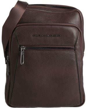 Piquadro Cross-Body Bag Cow Leather, Eva (Ethylene - Brown