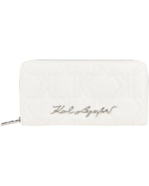 Karl Lagerfeld Portafogli - Bianco