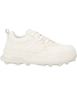Jil Sander Ivory Trainers Calfskin - Natural