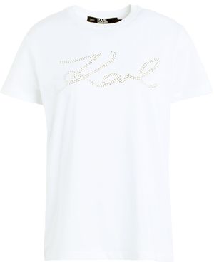 Karl Lagerfeld Camiseta - Blanco