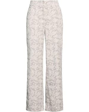 Purotatto Trousers Polyester, Polyamide, Elastane - White
