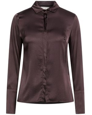 Manila Grace Shirt Viscose, Elastane - Brown