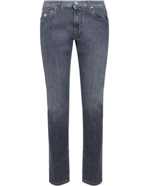 People Of Shibuya Jeans Cotton, Elastane - Grey