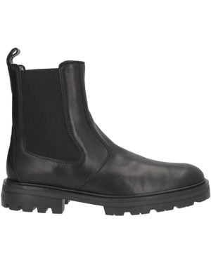 Hogan Ankle Boots Leather - Black