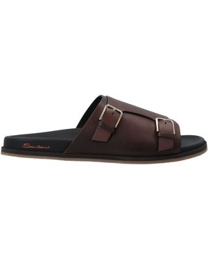 Santoni Sandalias - Marrón
