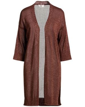 B.yu Cardigan Viscose, Polyamide, Metallic Polyester - Brown