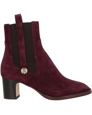 Pollini Ankle Boots Leather - Purple