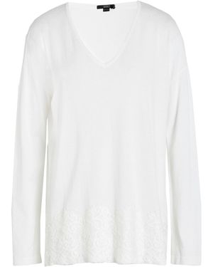 SEVENTY VENEZIA Jumper Viscose, Polyester, Cotton, Polyamide - White
