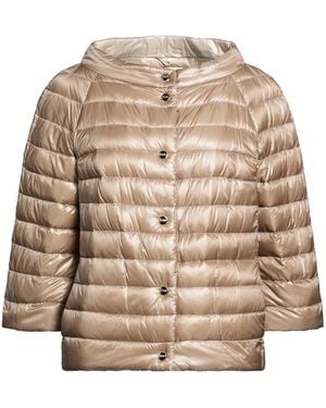 Herno Taupe Puffer Polyamide - Natural